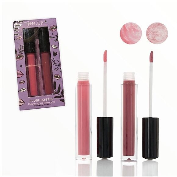 Julep Plush Kisses Hydrating Lip Gloss Duo in Plush Kisses - Picture 1 of 10